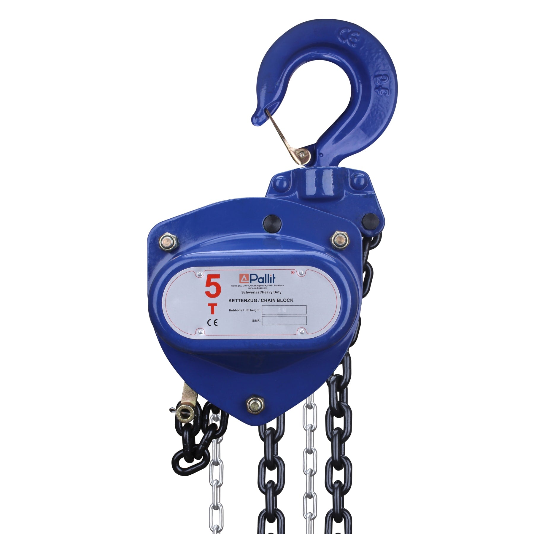 Handbediende kettingtakel CHAINPRO-L 5 ton