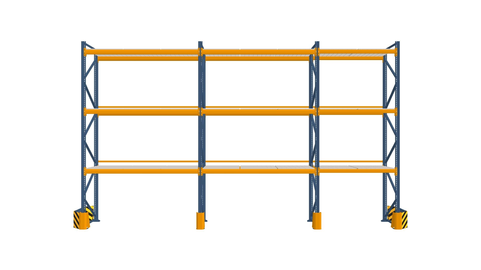 Konfiguration vom 11.07.2025 - 8.13 m x 4.50 m für 32 Paletten mit 1000 kg