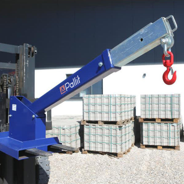 Potence téléscopique CRANE pour chariot élévateur