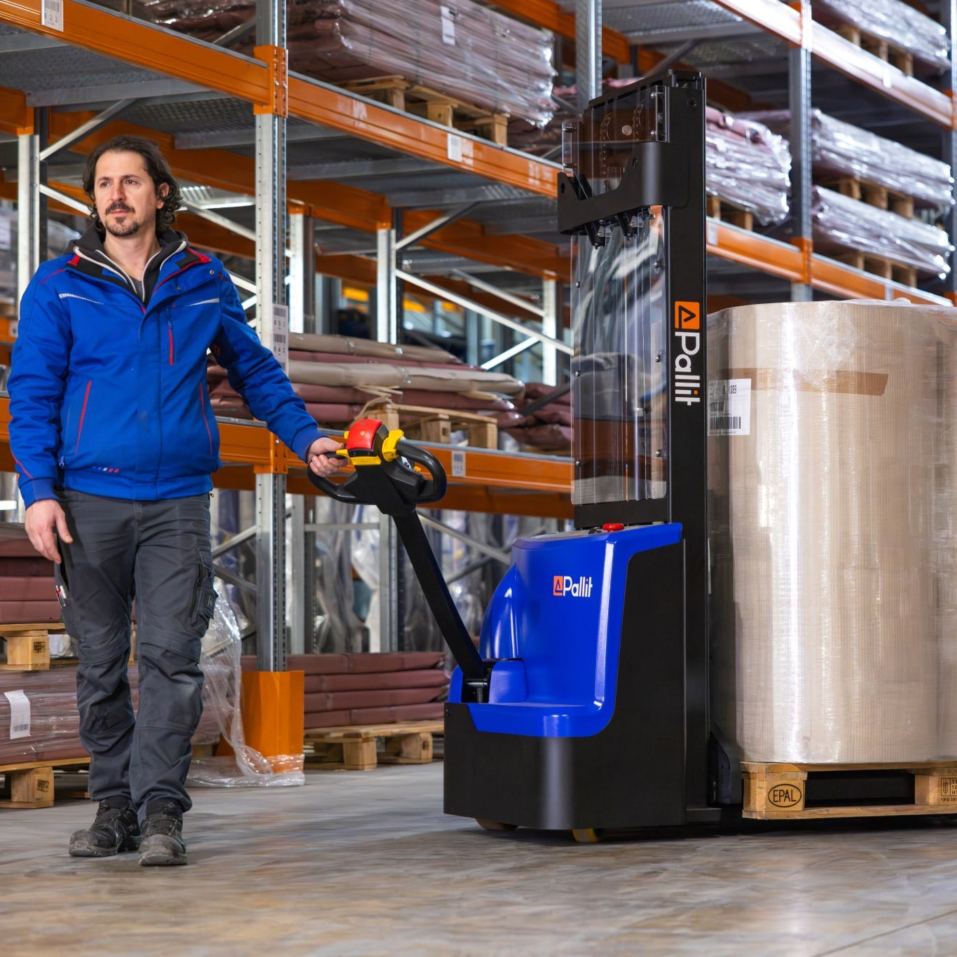 Gerbeur électrique EXACT avec levée proportionnelle