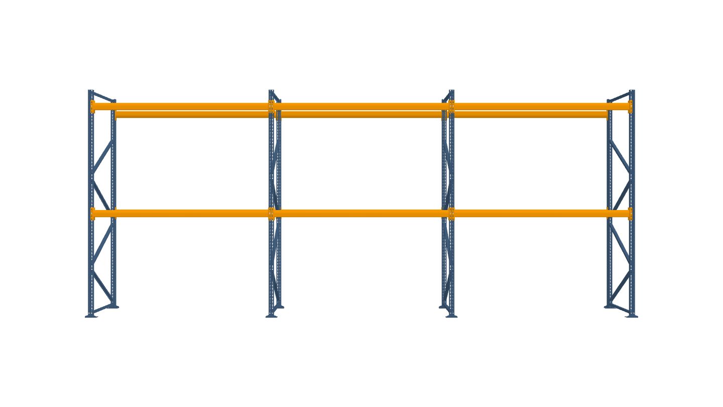 Konfiguration vom 24.09.2025 - 8.52 m x 3.50 m für 27 Paletten mit 700 kg