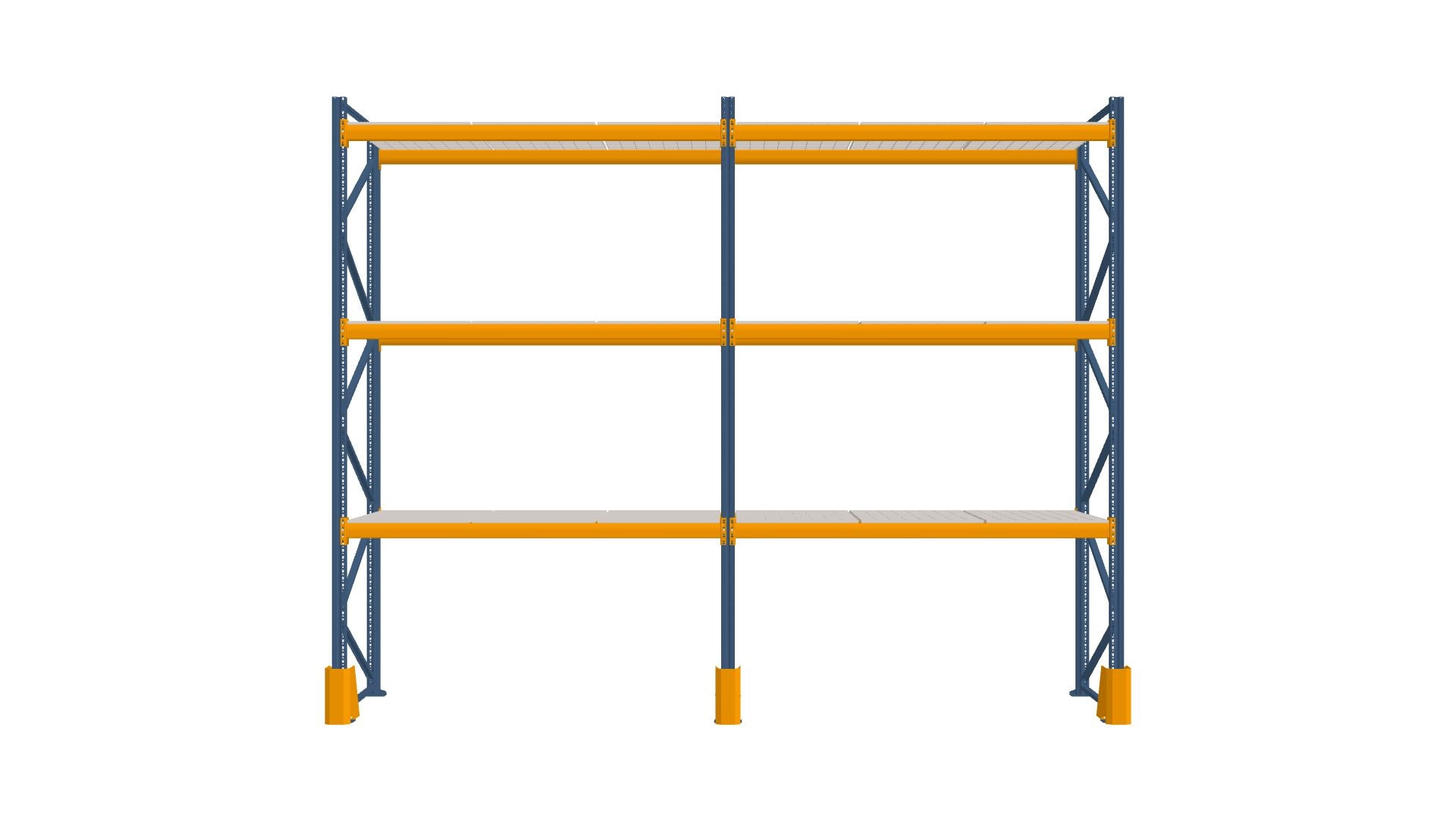 Konfiguration vom 11.07.2025 - 5.80 m x 4.50 m für 24 Paletten mit 1000 kg