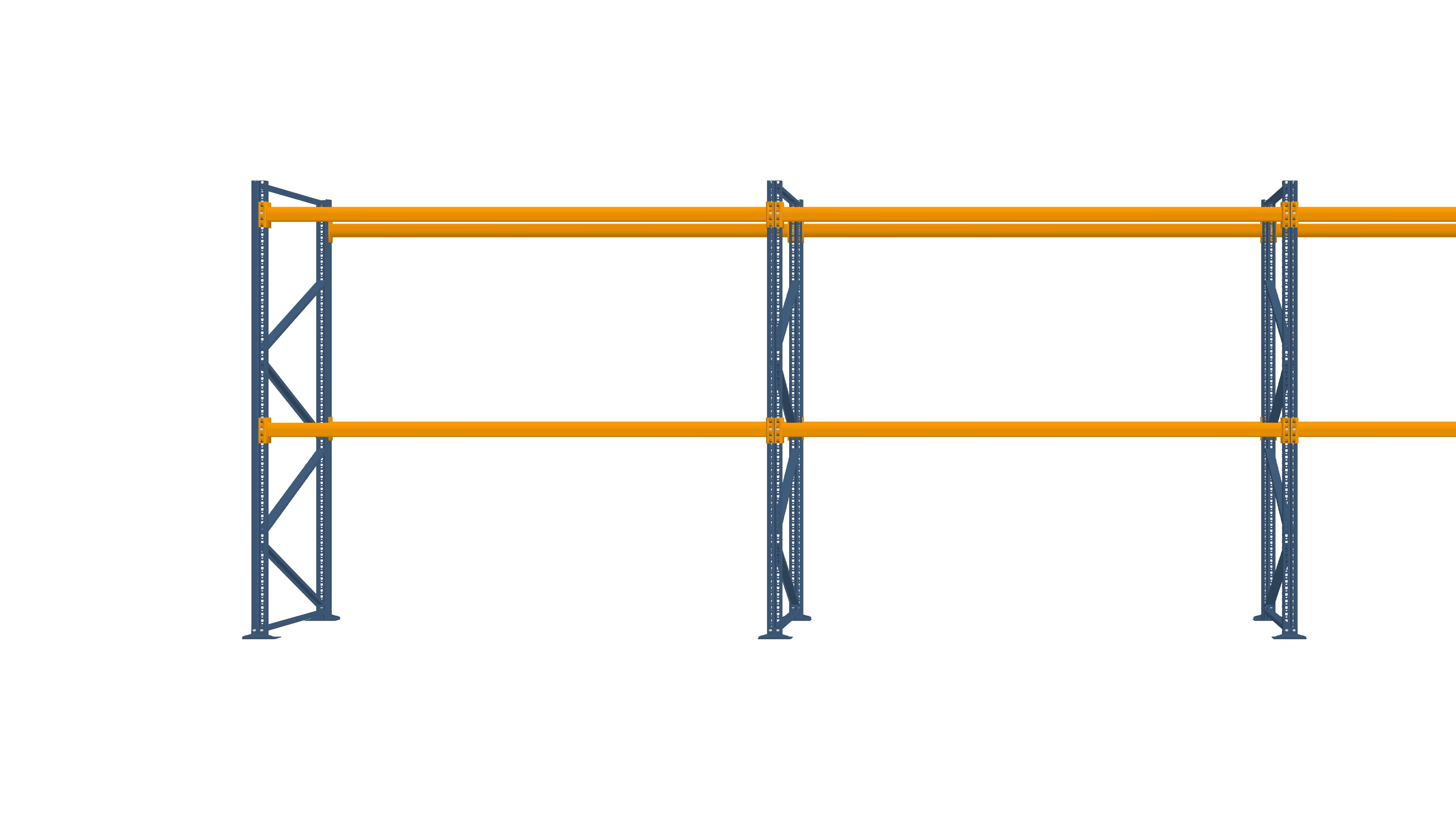 Konfiguration vom 16.11.2024 - 8.52 m x 3.50 m für 27 Paletten mit 700 kg