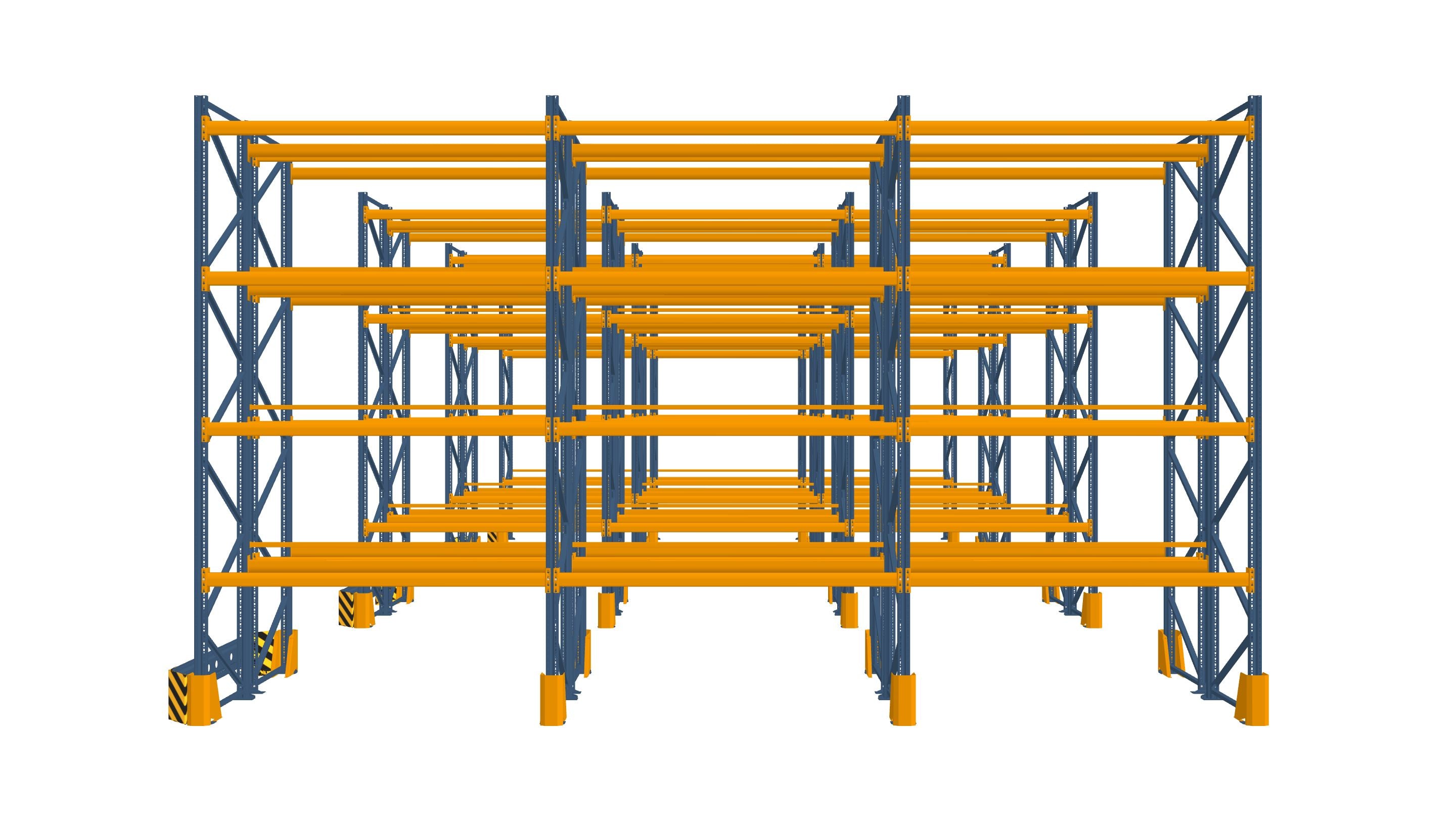 Konfiguration vom 20.11.2024 - 8.80 m x 5.00 m für 315 Paletten mit 1000 kg