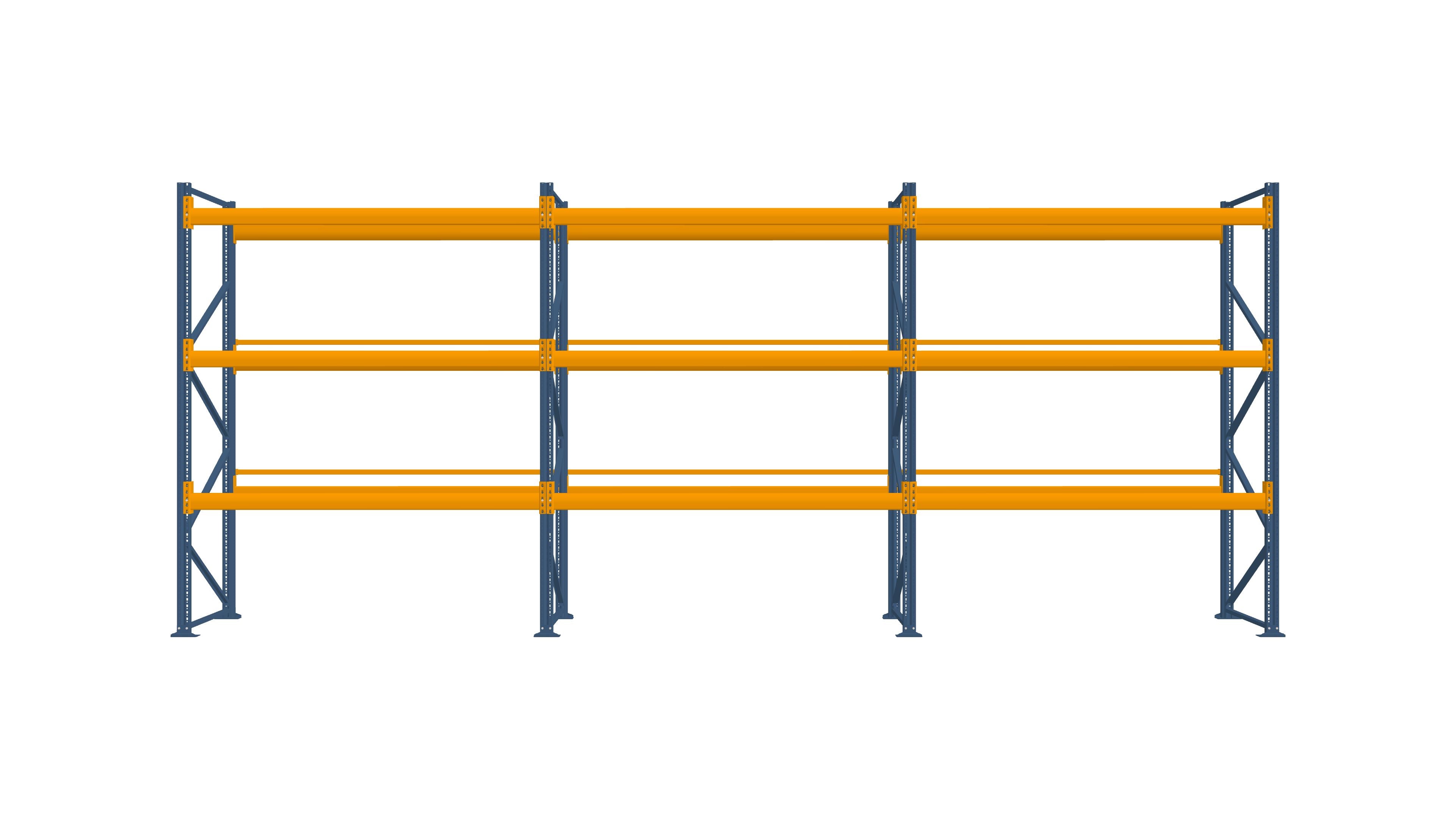 Konfiguration vom 15.09.2024 - 8.60 m x 3.50 m für 36 Paletten mit 1300 kg