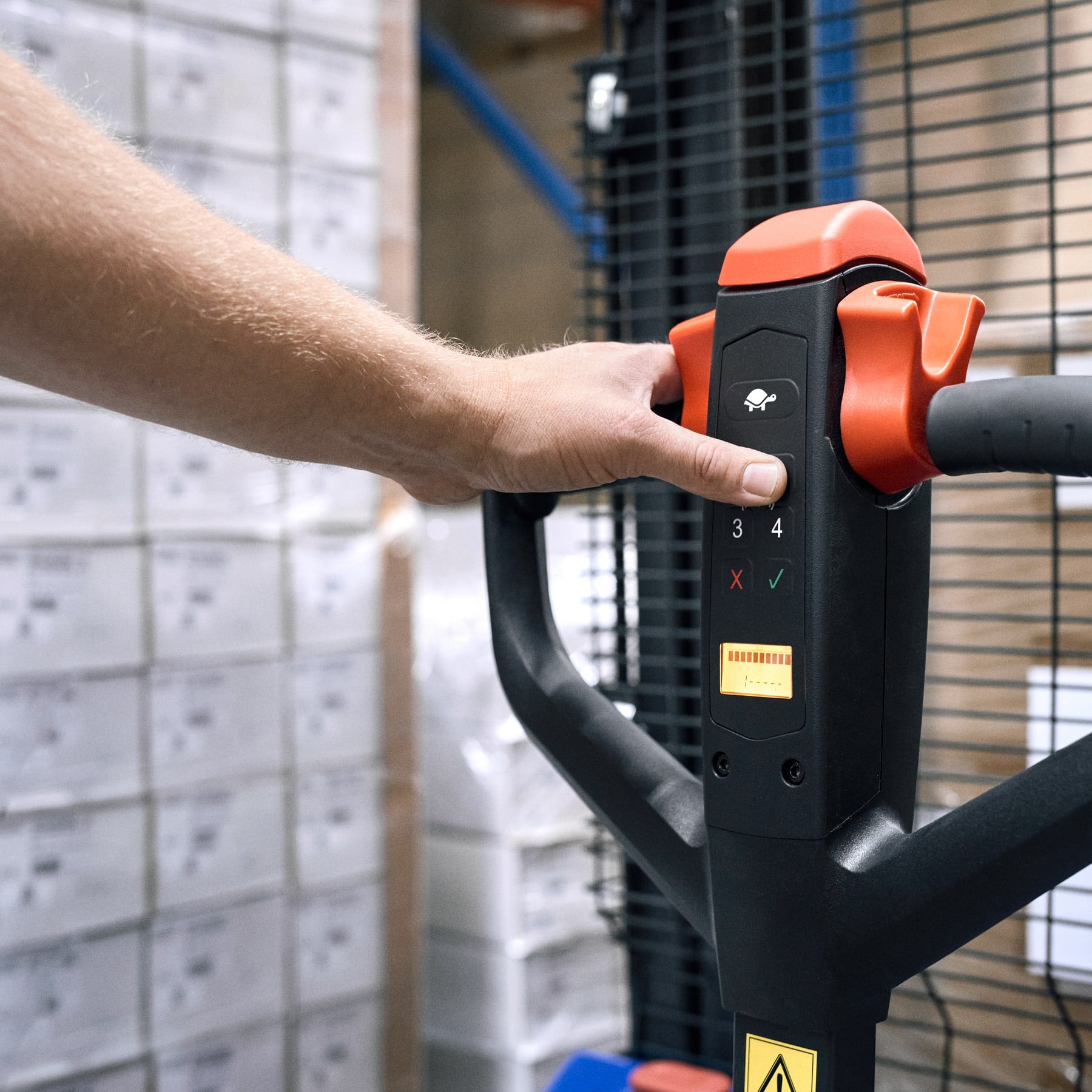 SMART-XXL lithium palletwagen met vrije heffing