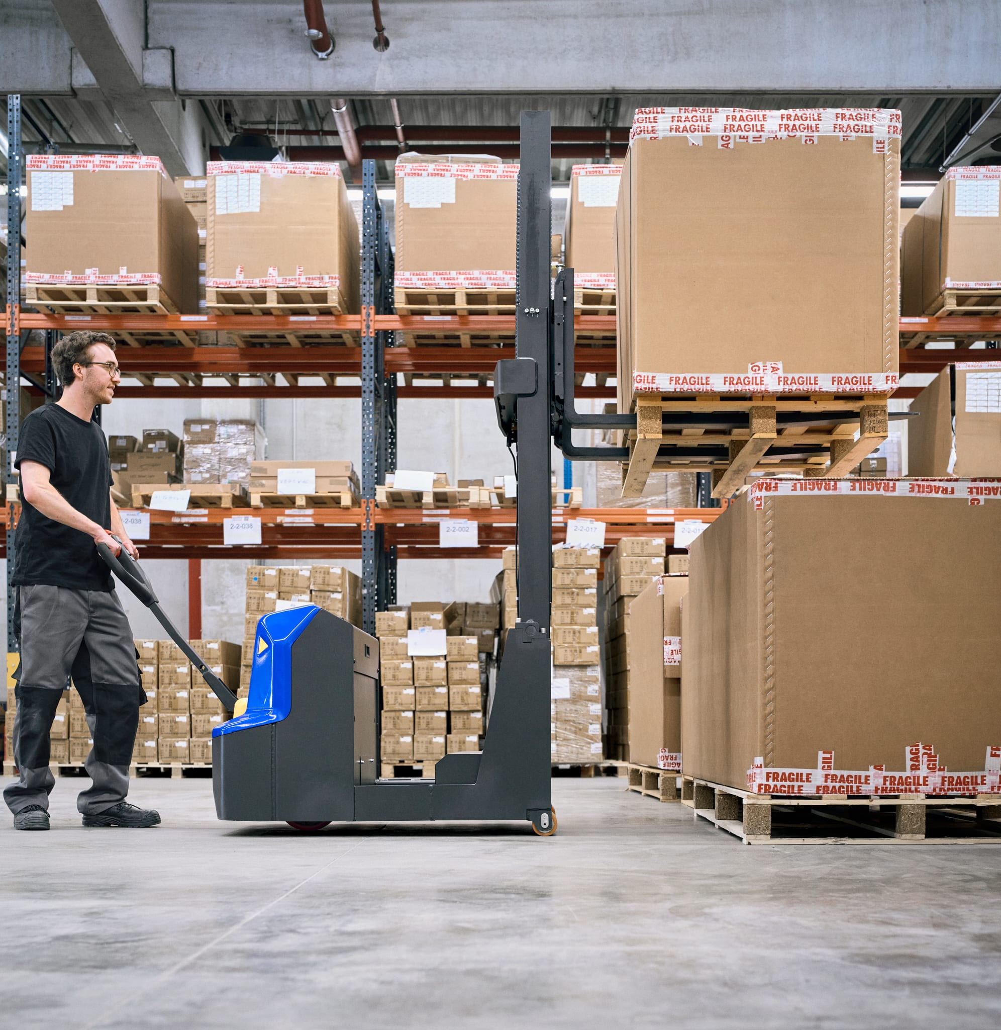 Gerbeur en porte-à-faux BALANCE pour 600 kg