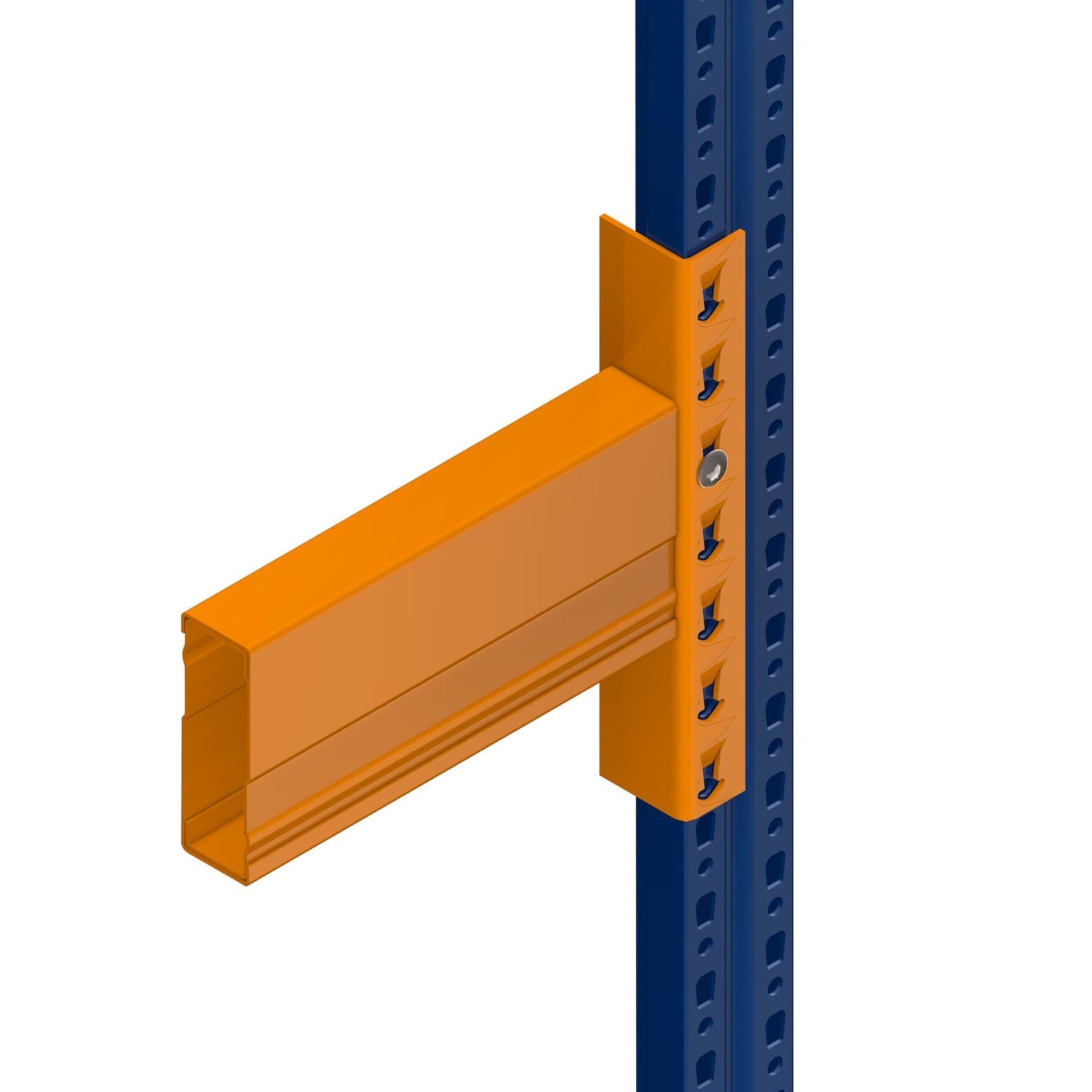 Mini rack à palettes de 2,5 m x 2 m (LxH) avec 2 niveaux pour 6 emplacements