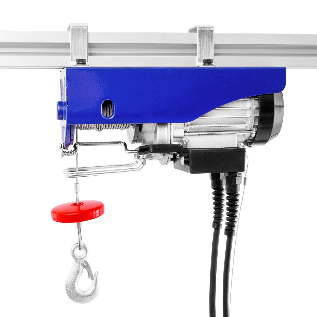 Stakmann Elektrische lier ladingslier, draden, lier, elektrisch hefgereedschap, belasting 220 V, overbelasting lift met afstandsbediening (200 kg/400 kg